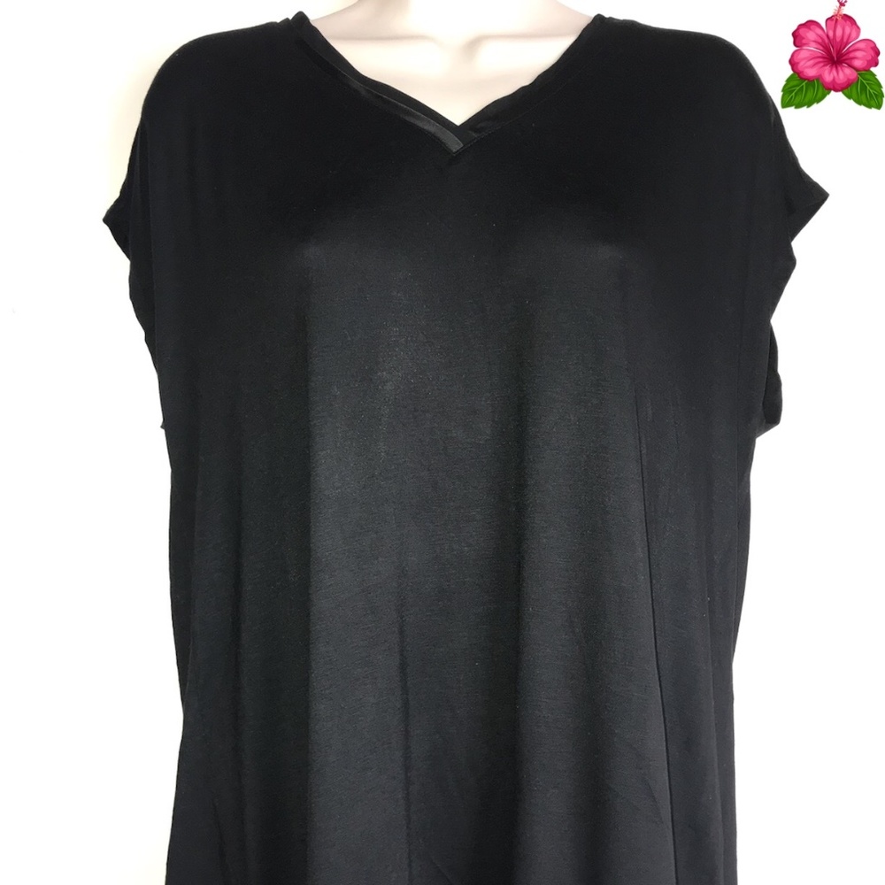 Marled Women's Chiffon Tee.